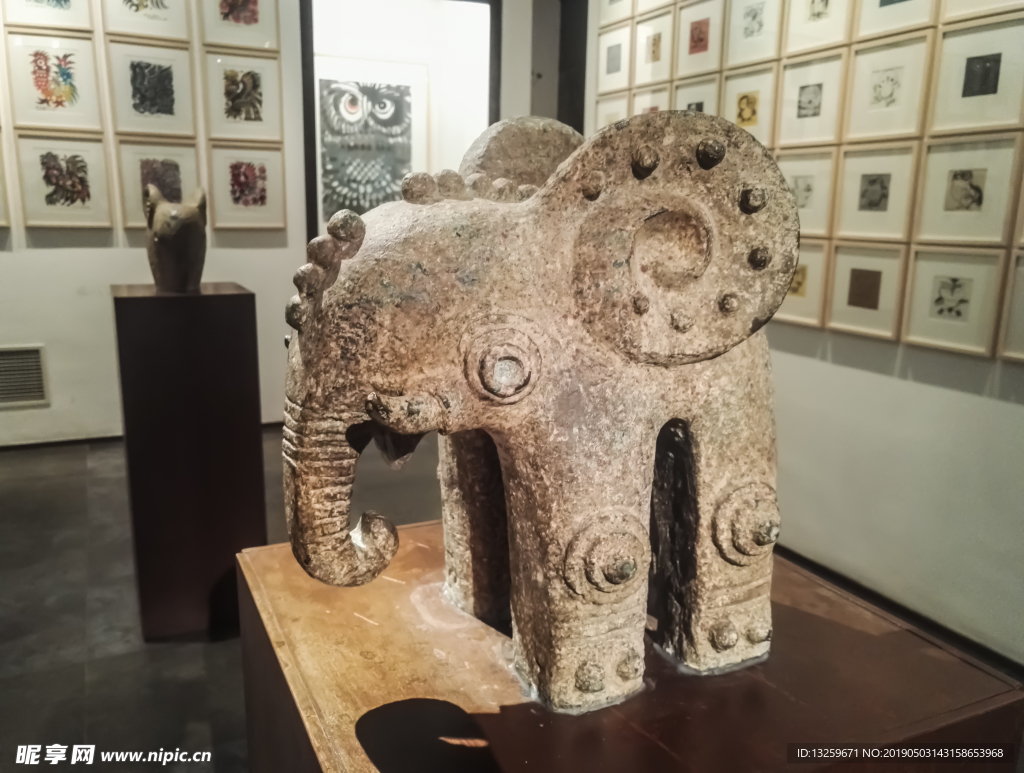 大象 韩美林艺术馆 雕塑