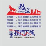 励志语  狼道  执行力