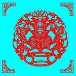 老鼠剪纸