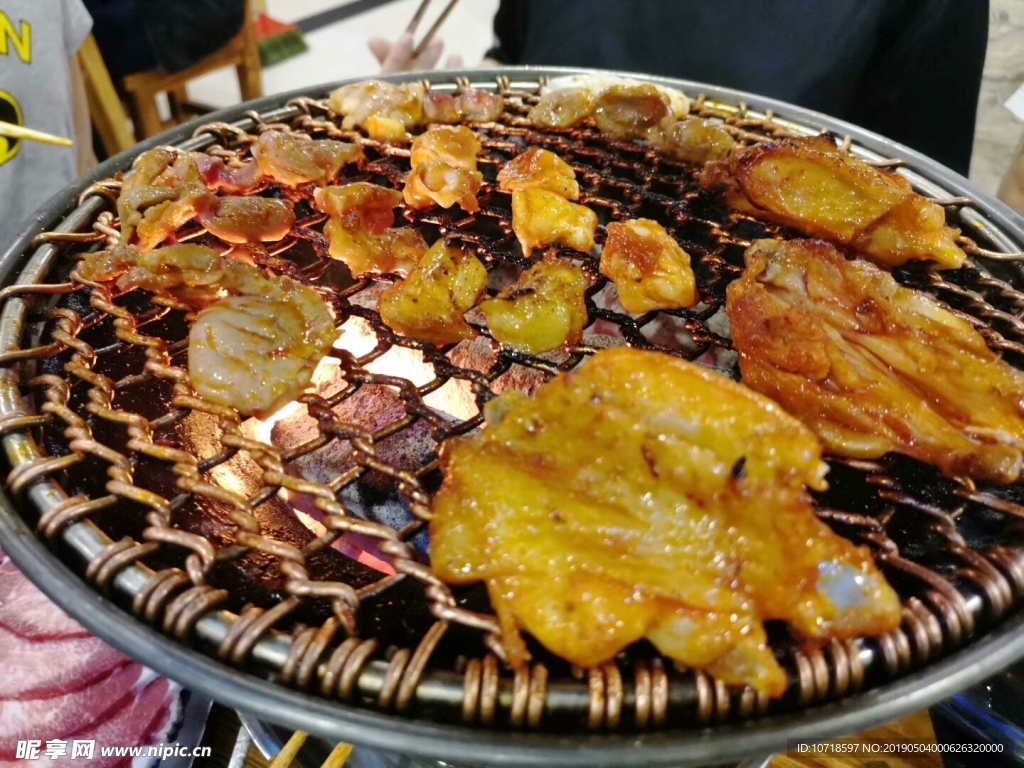 烤鸡肉