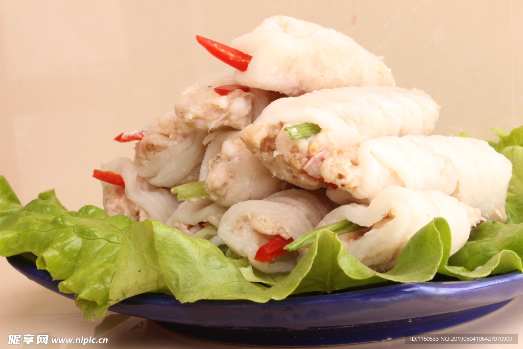 潮汕传统美食鱼册鱼饺