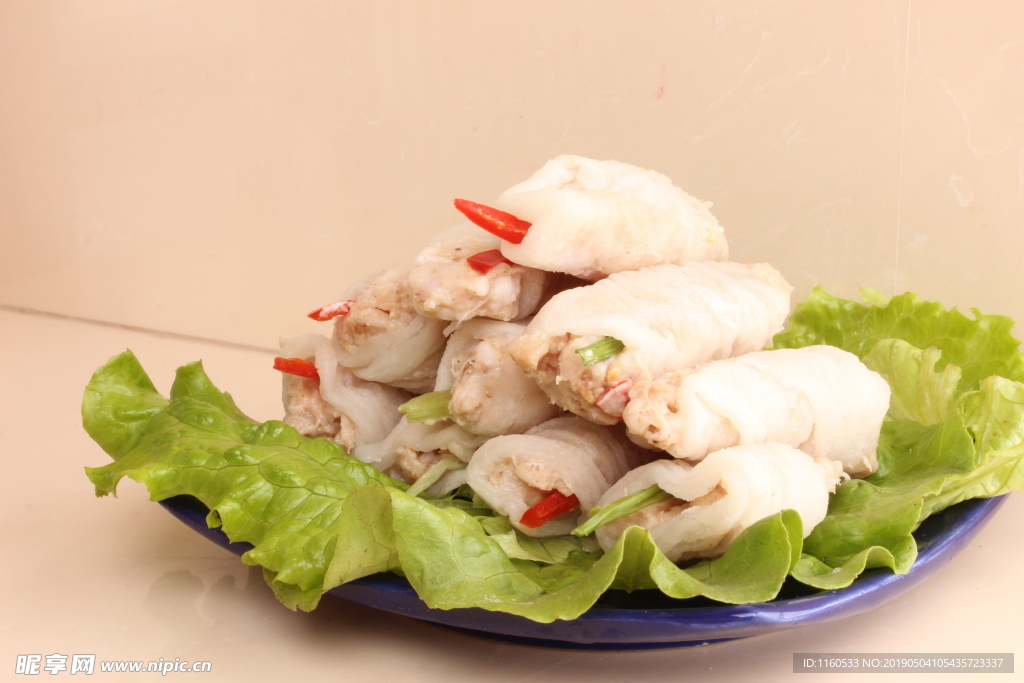 潮汕传统美食鱼册鱼饺