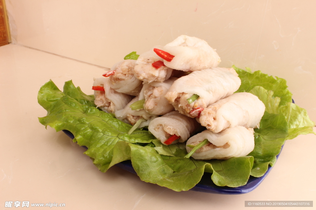 潮汕传统美食鱼册鱼饺