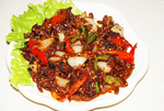 辣炒海螺肉