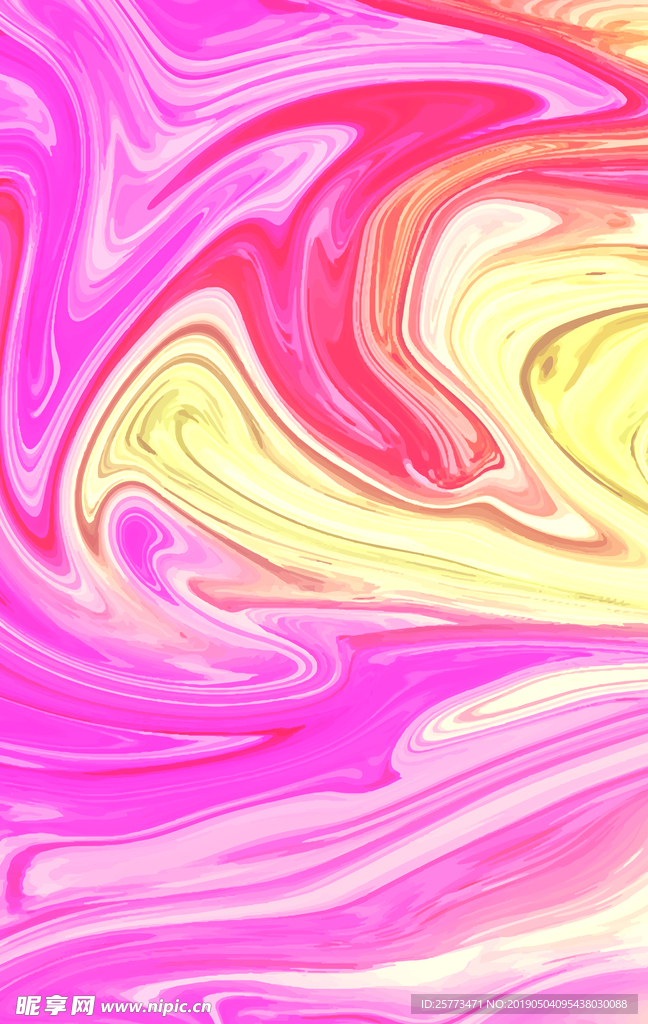 粉色背景