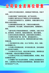 公司安全员岗位职责制度