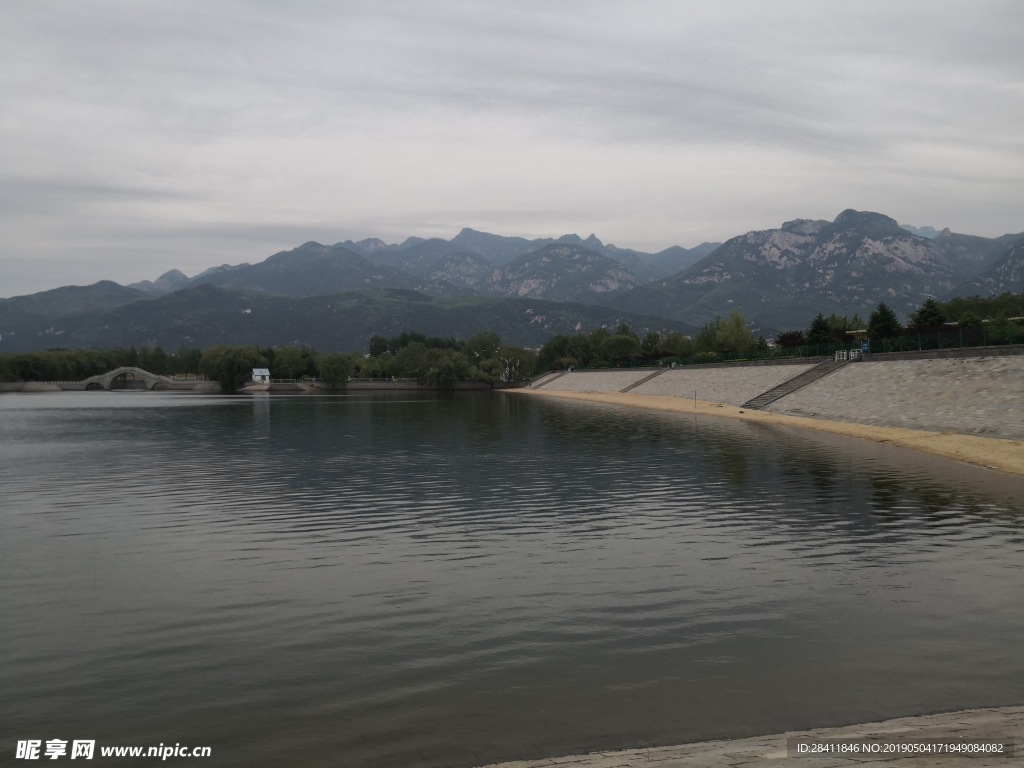 泰安 泰山 公园 天平湖 优美