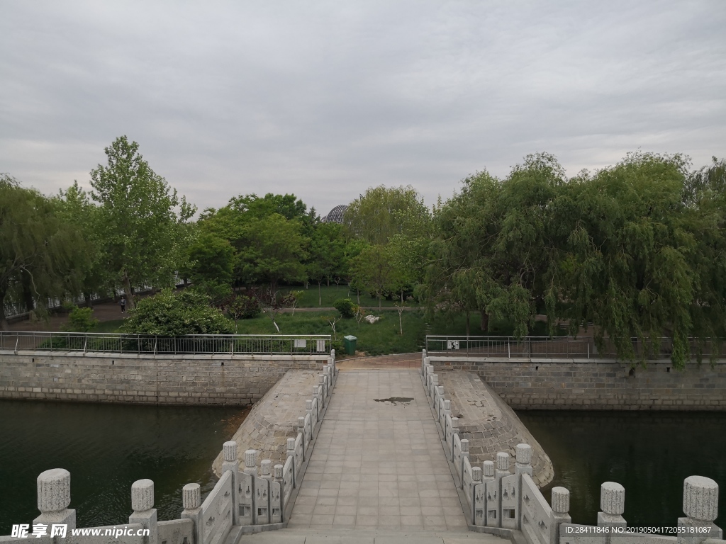 泰安 泰山 公园 天平湖 优美