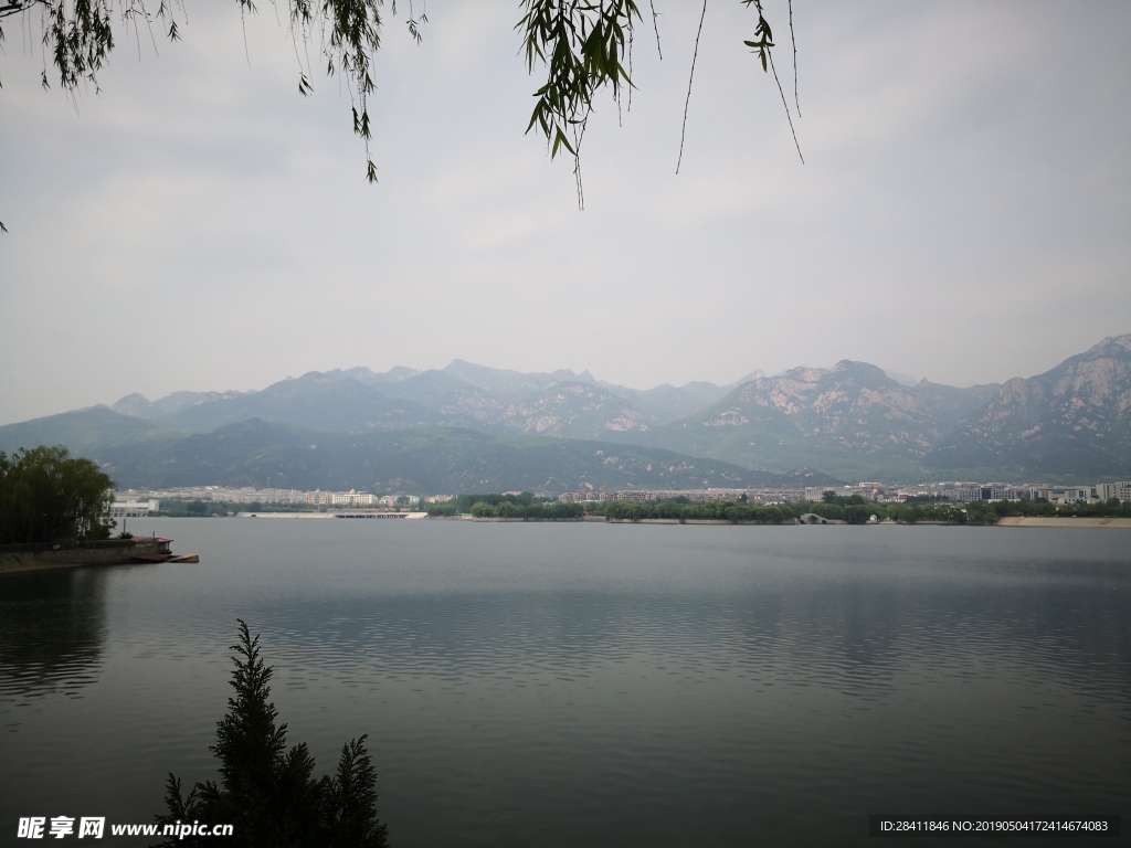 泰安 泰山 天平湖公园 公园