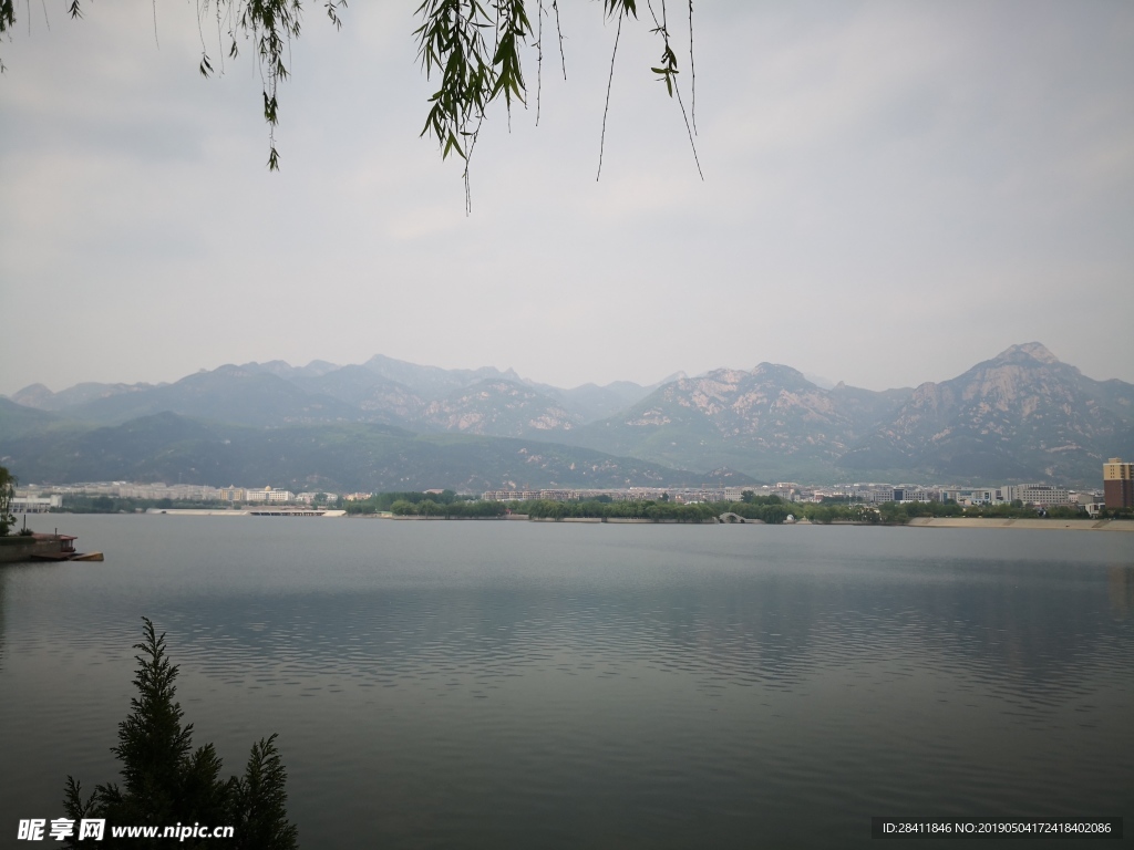 泰安 泰山 天平湖公园 公园