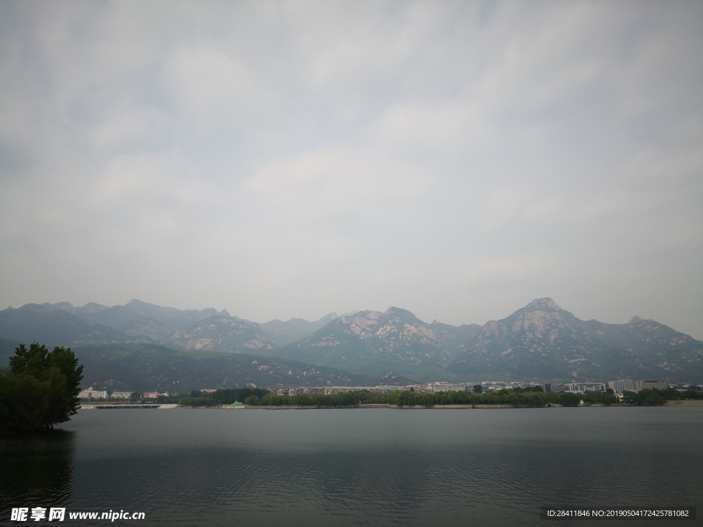 泰安 泰山 天平湖公园 公园