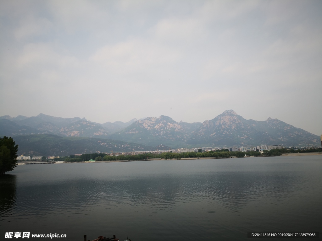 泰安 泰山 天平湖公园 公园