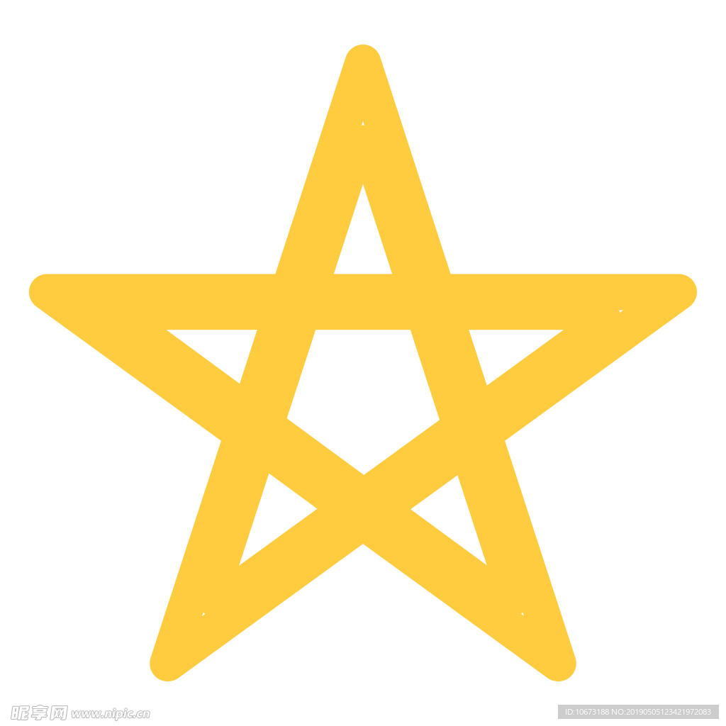 卡通星星