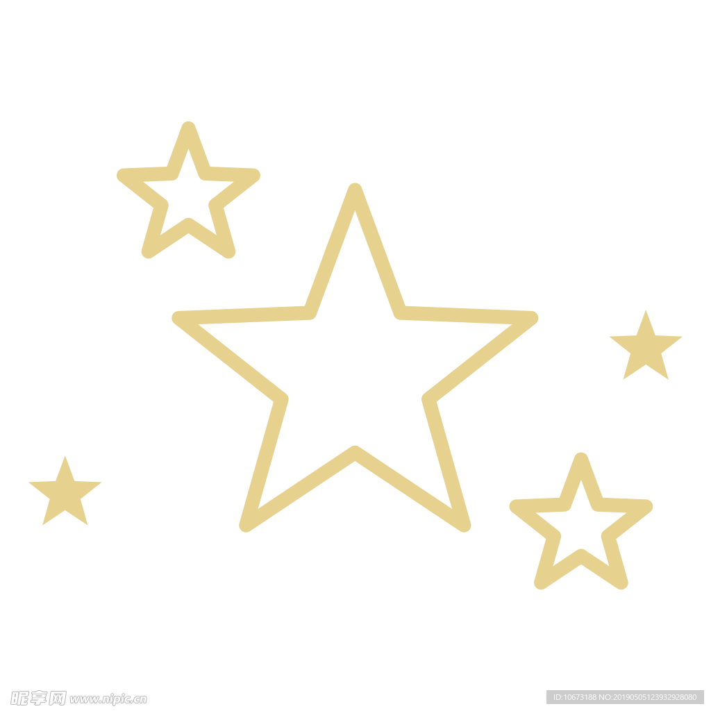 卡通星星图片