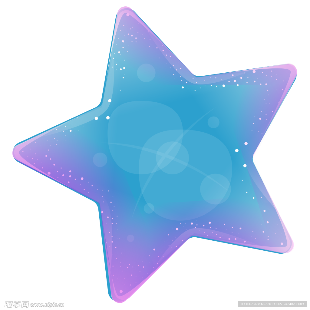 卡通星星