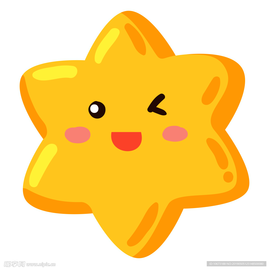 卡通星星图片
