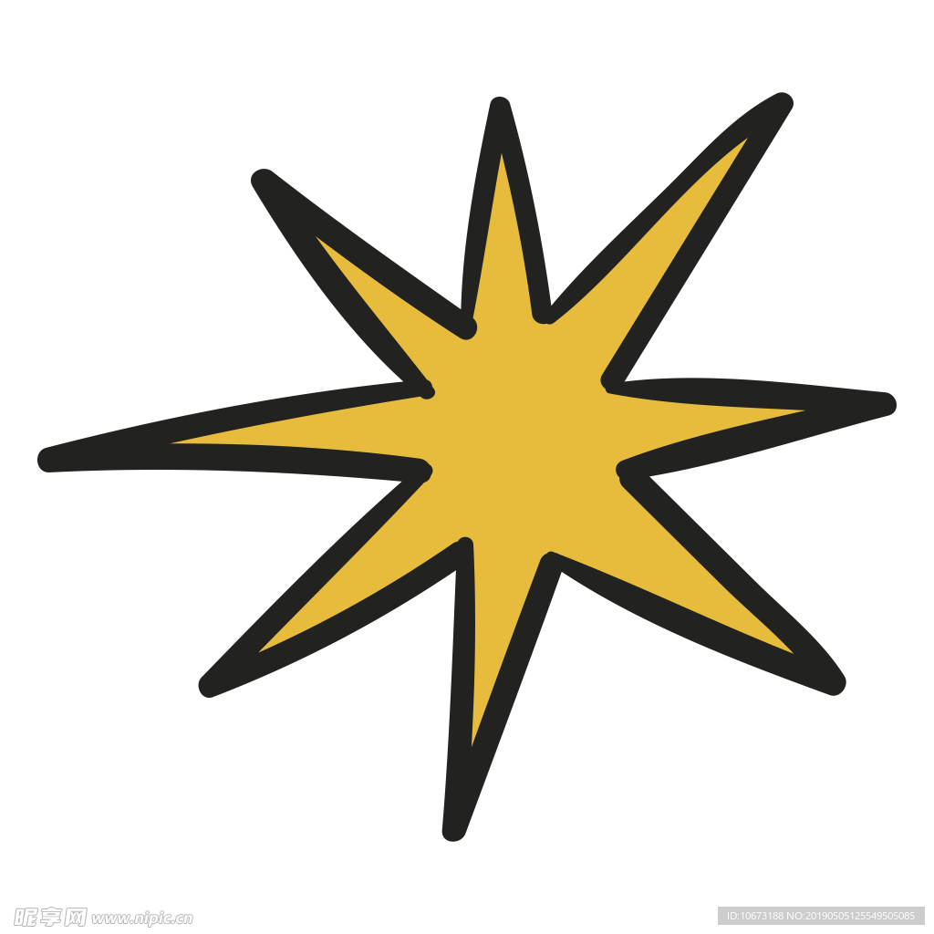 卡通星星图片