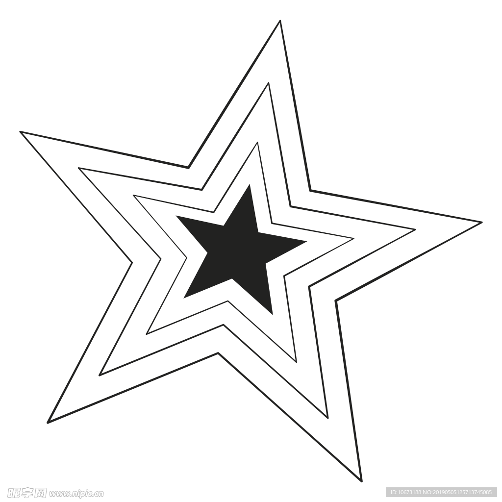 卡通星星图片