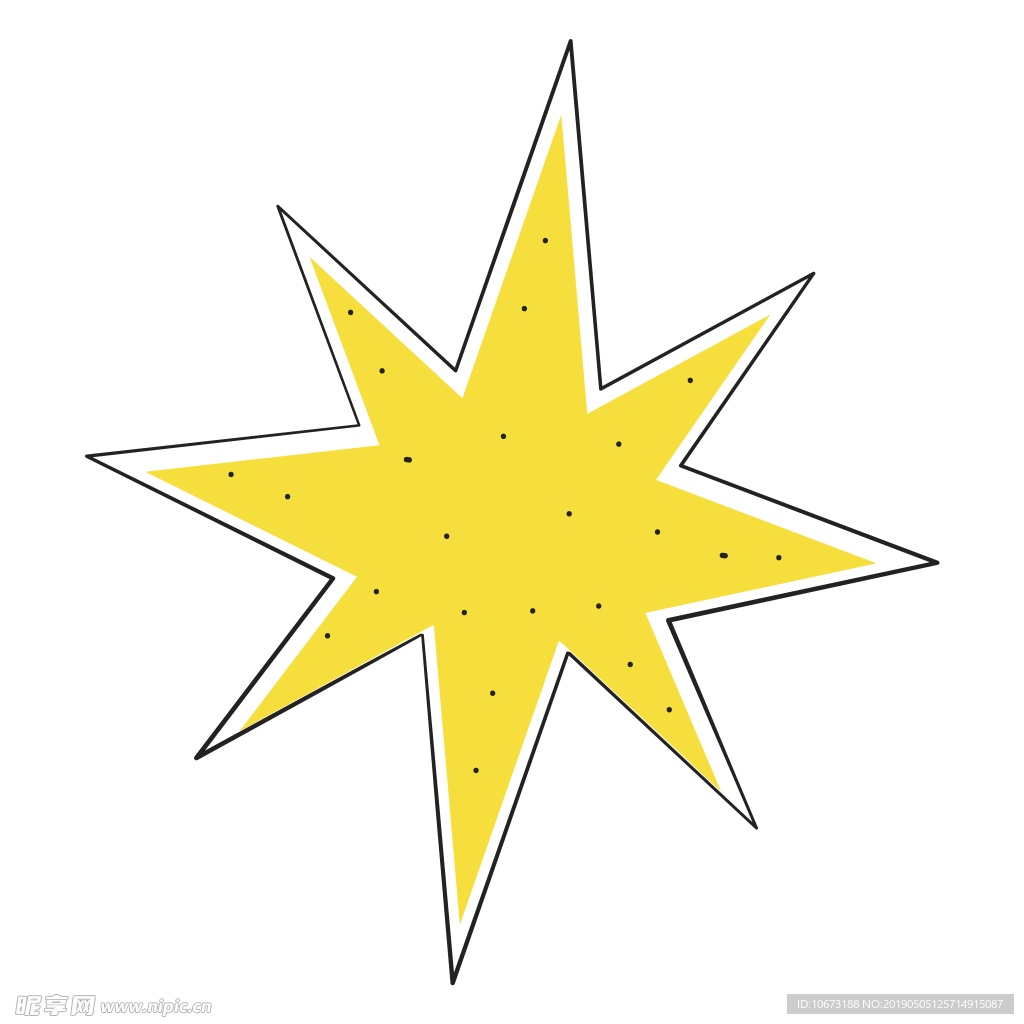 卡通星星图片