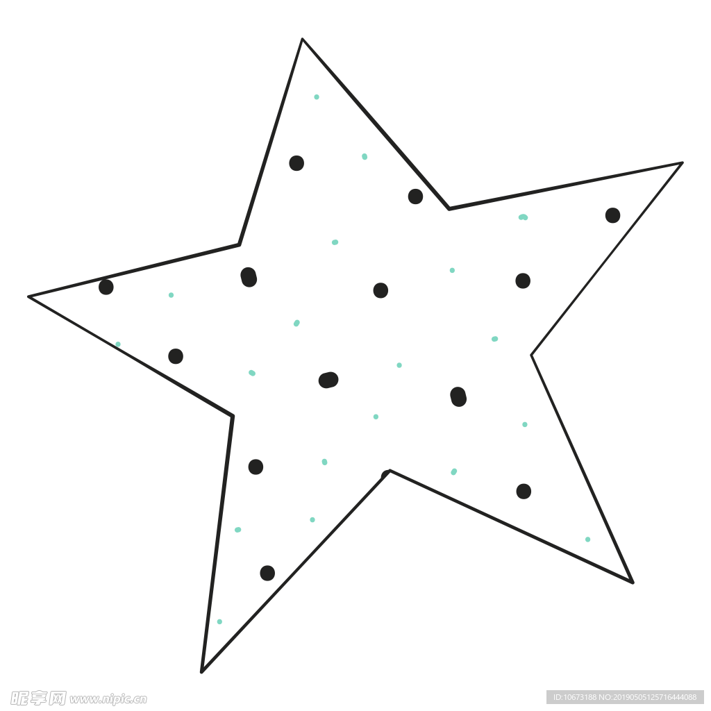 卡通星星图片
