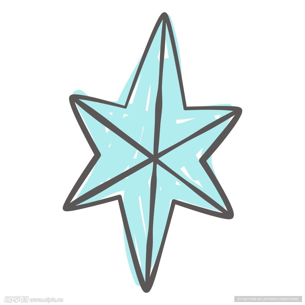 卡通星星图片