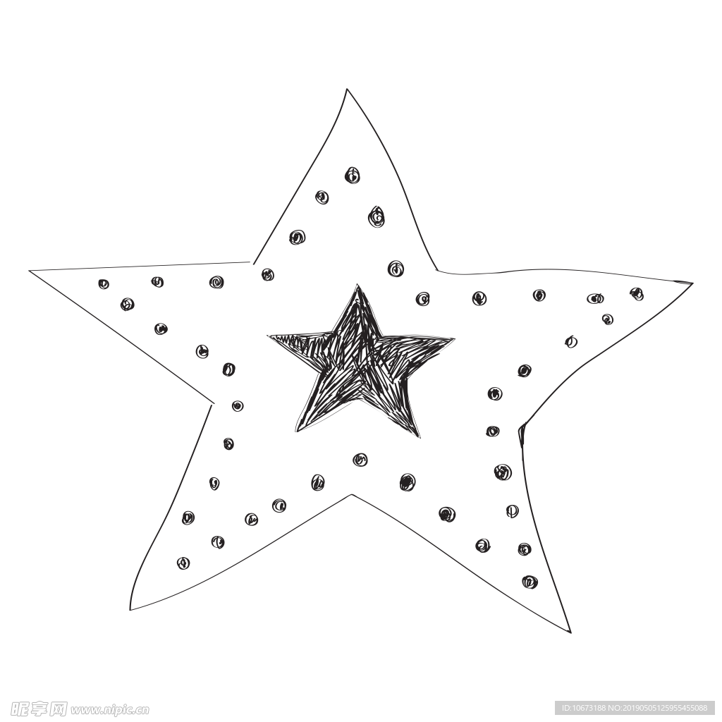 卡通星星图片