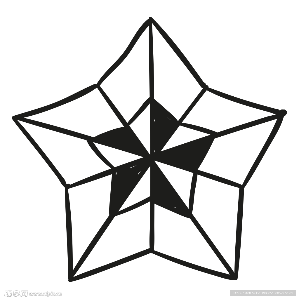 卡通星星图片