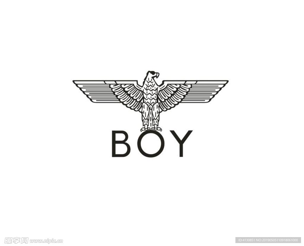 老鹰牌logo boy