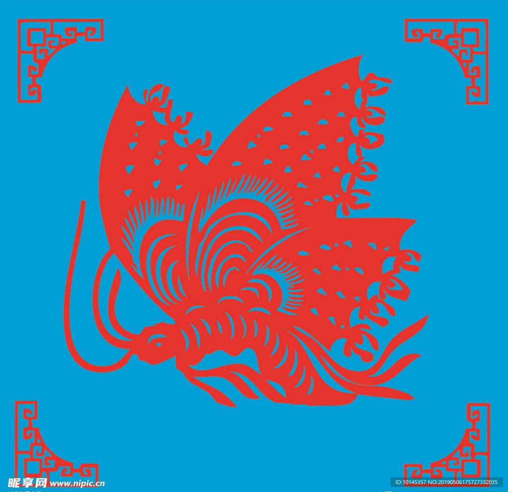 蝴蝶剪纸