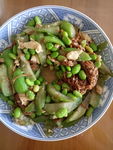 丝瓜毛豆