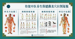传统中医养生保健康复端丽操宣传