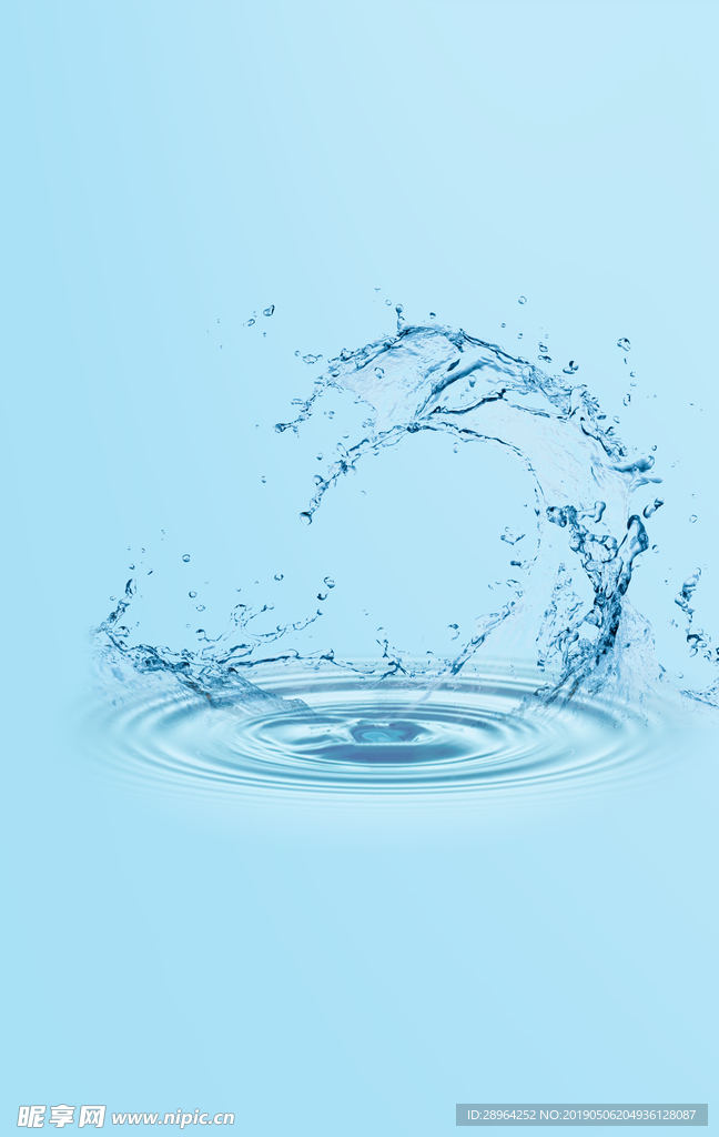 水花背景素材
