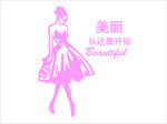 服装店背景图