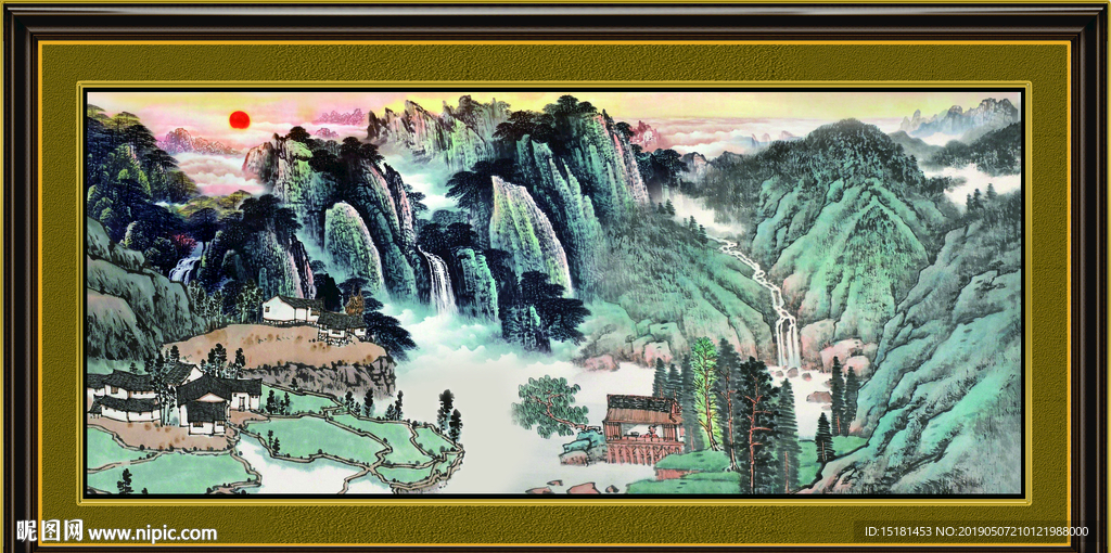山水画