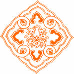 莲花纹样设计图案ai印花矢量素