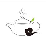 茶壶 茶logo 祥云 叶子