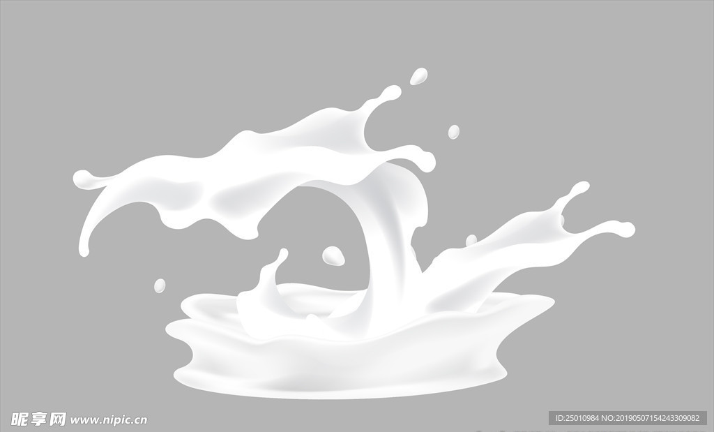 飞溅的牛奶 牛奶 果汁 丝滑