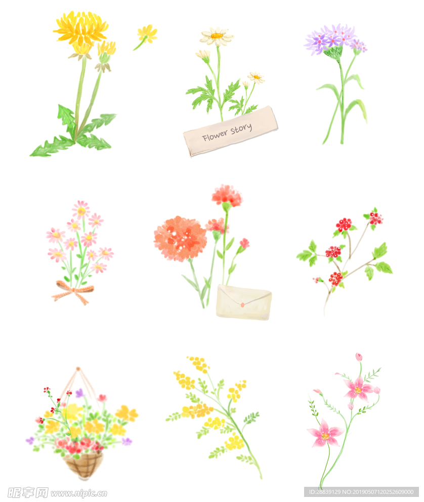 花
