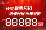 神骐F30车顶牌