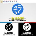 脚板LOGO