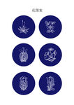 矢量花纹