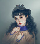 照片转手绘美女
