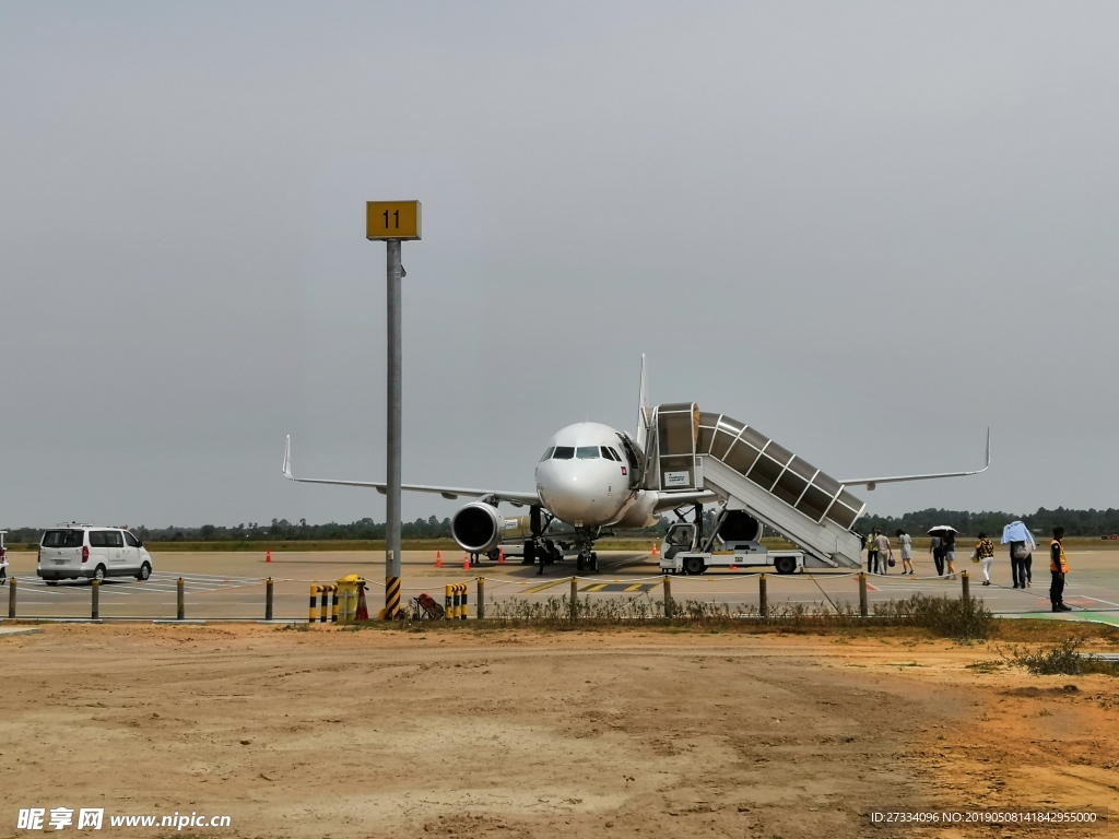 JC航空 柬埔寨机场