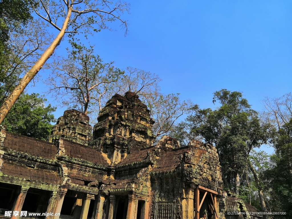 柬埔寨 塔普伦庙 古墓丽影