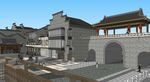 民国风商业街设计