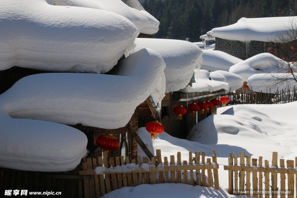 雪乡照片