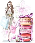 手绘时尚美女
