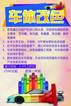 车体改色