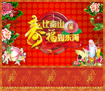 寿宴背景墙