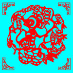 老鼠剪纸